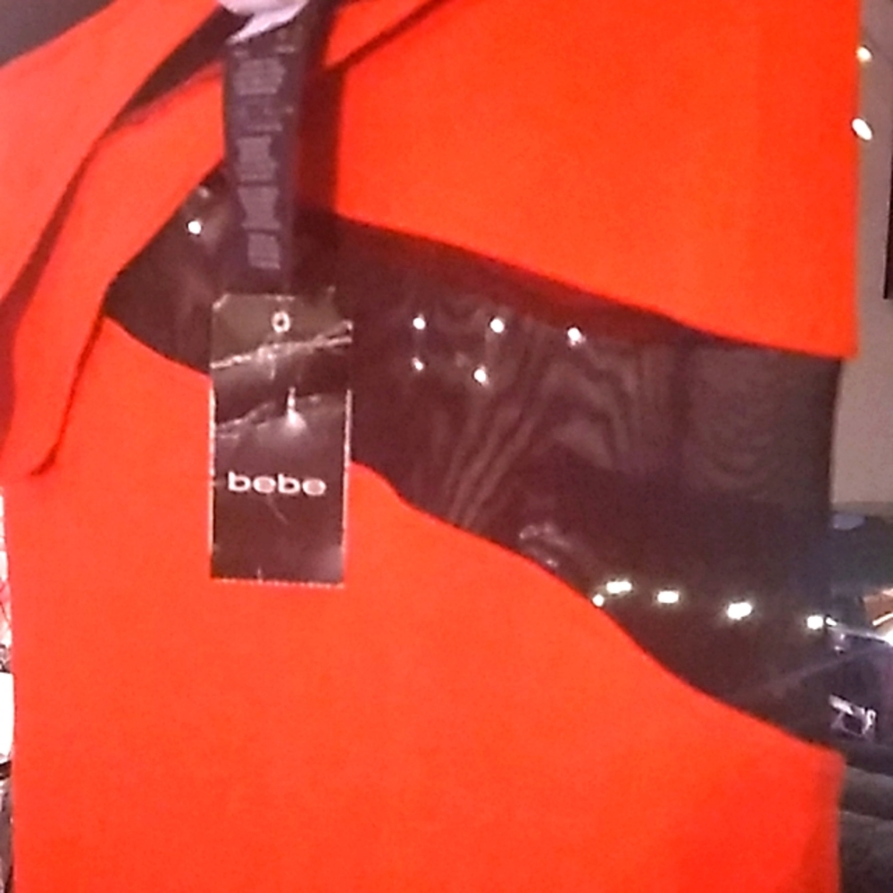 Red Bebe dress